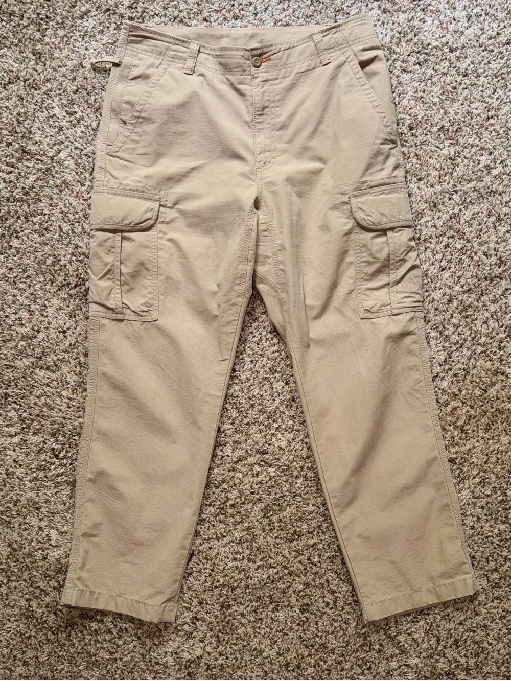 Mint men’s *L.L. BEAN* natural fit cotton casual outdoor cargo pants - 34/30